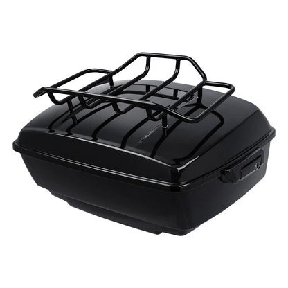 King Trunk Luggage Rack Mount for Harley Touring Black (2014-2025)