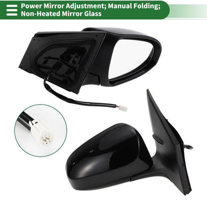 Right Side Door Mirror Replace for Toyota Corolla