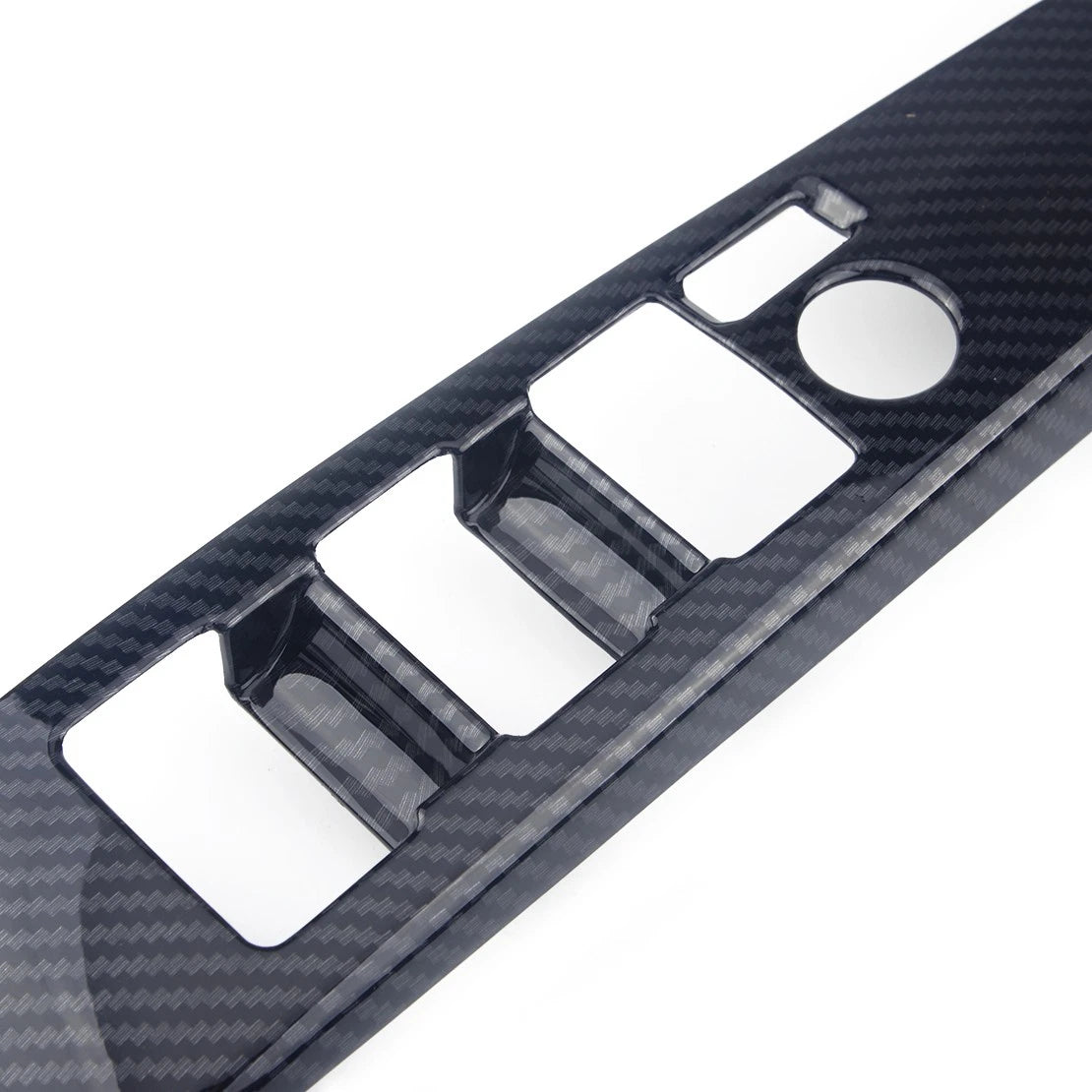 4x Carbon Fiber Power Window Switch Cover for Toyota Camry (2018-2023)