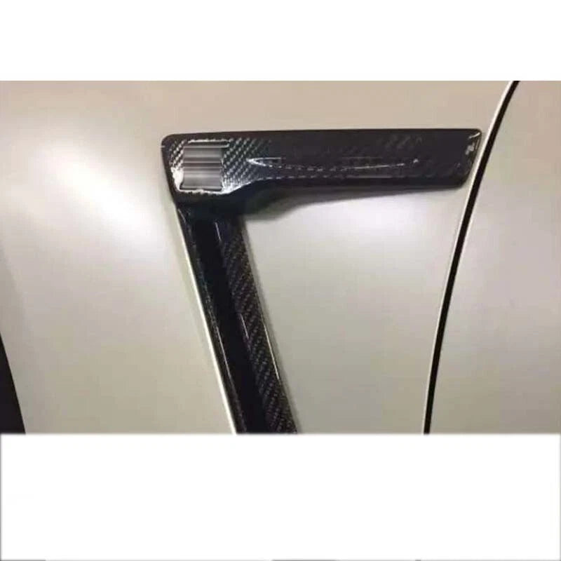 REAL Carbon Fiber Fender Emblem Panel Replace for Nissan GT-R GTR R35 2015-2023