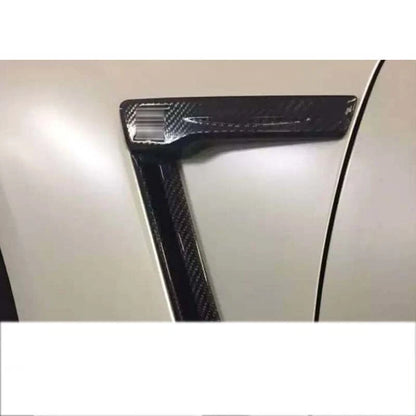 REAL Carbon Fiber Fender Emblem Panel Replace for Nissan GT-R GTR R35 2015-2023