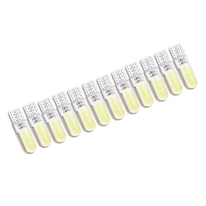 12 x T10 194 W5W COB 2835 SMD LED Car License Light Bulbs for Various Models
