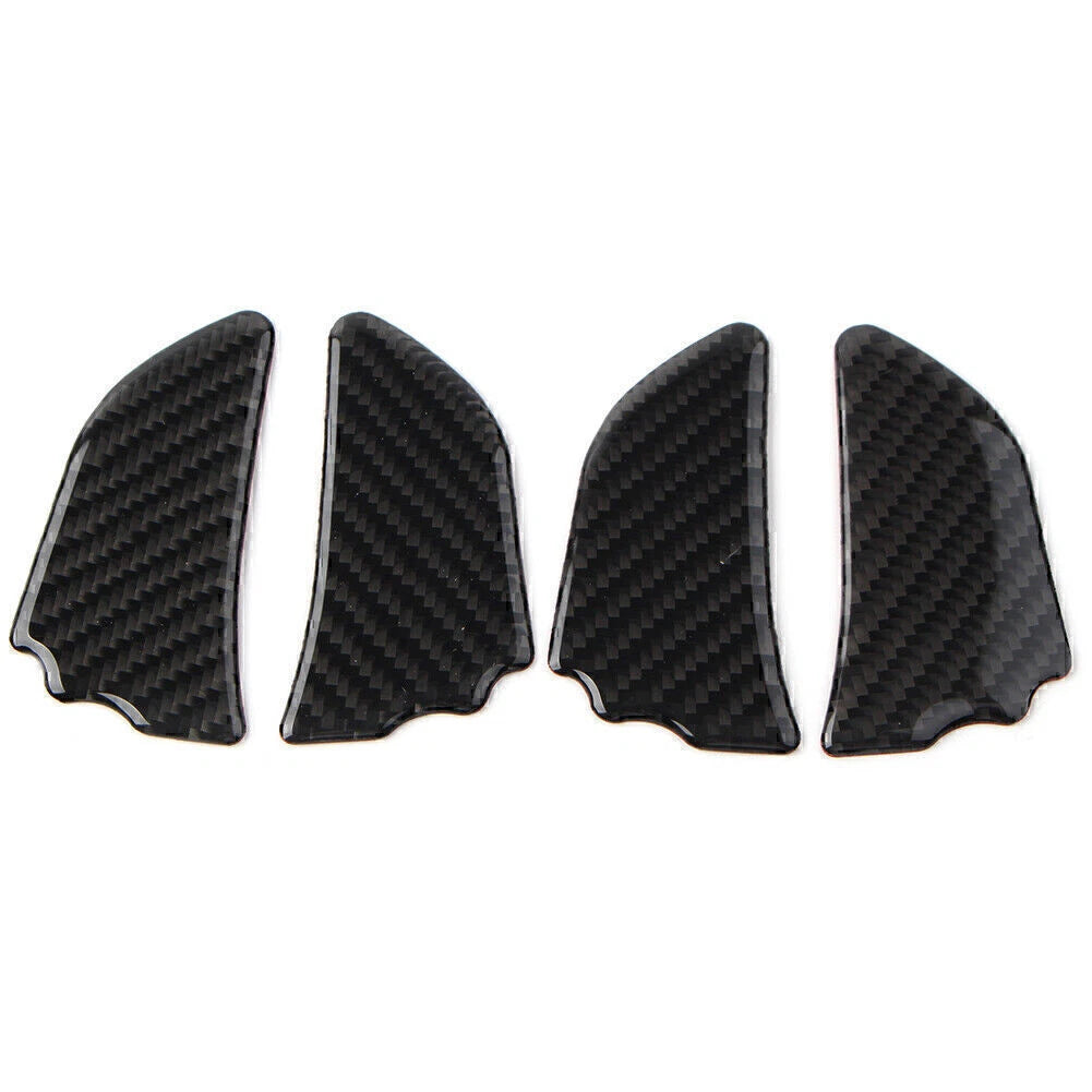 4 Pcs Carbon Fiber Interior Door Bowl Cover for Subaru Forester (2013-2018)