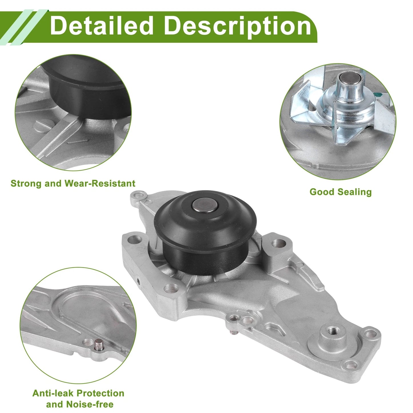 Water Pump for Honda Legend 2006-2012 - Engine Cooling Component