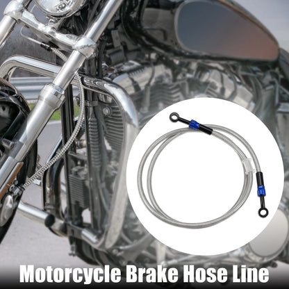 Brake Hose 130cm 90 Degree Motorcycle Braided Line for AN3