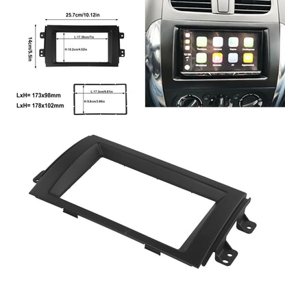 Black Double Din Dash for Suzuki SX4 (2007–2013)