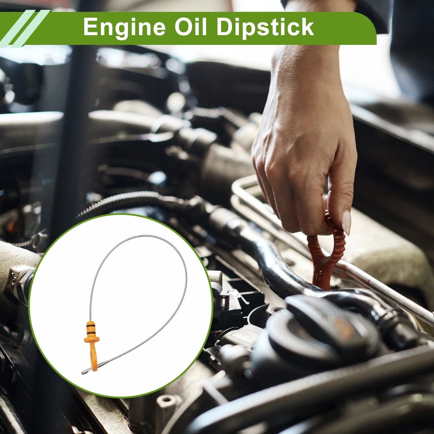 Engine Oil Dipstick for Chevrolet Cobalt 4 Cyl 2.0L (2005 - 2008)