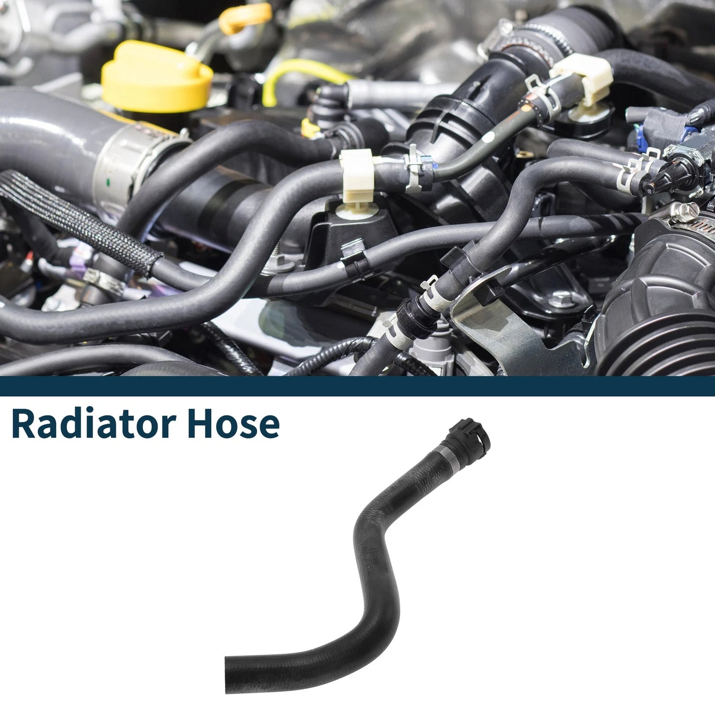 Radiator Hose for BMW Z3 1996-2003 Coolant Pipe (2 x)