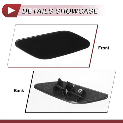 Front Right Washer Nozzle Cover for Lexus ES300h (2019-2022) - Black 1 x Cap