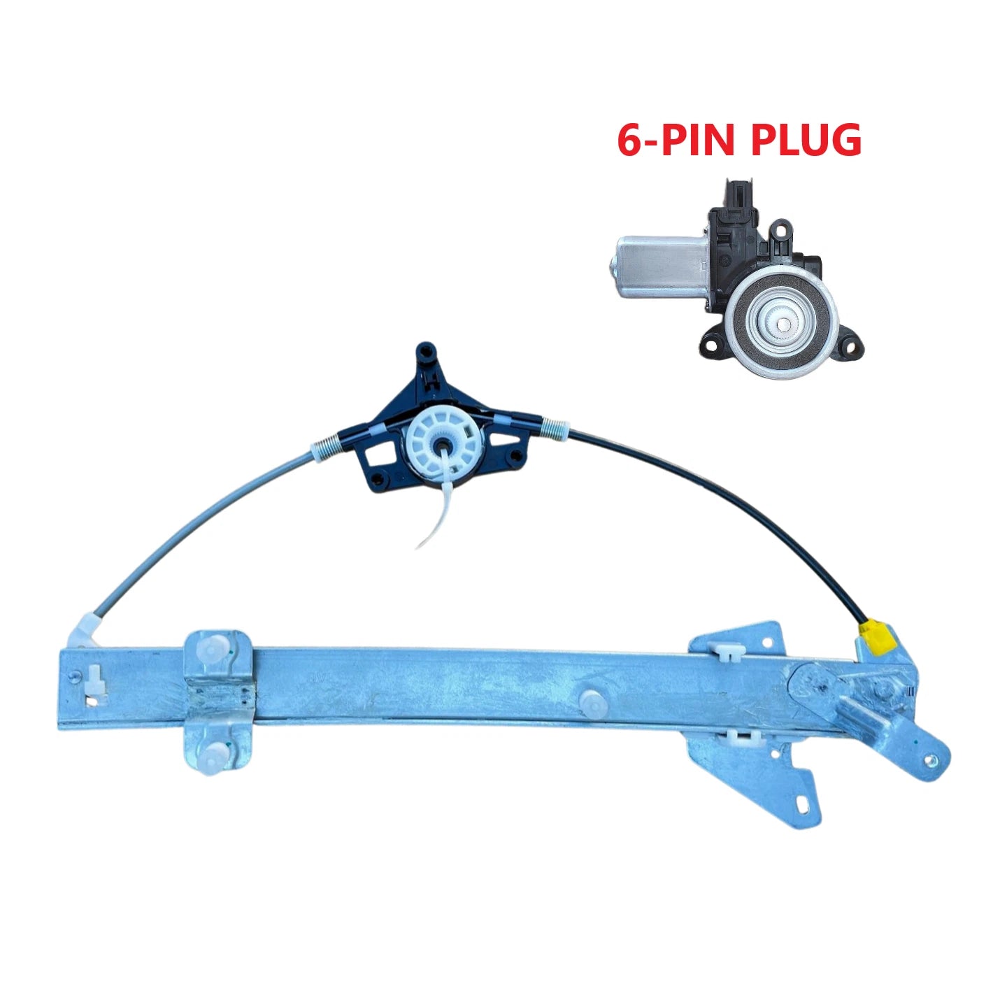 Front Right Electric Window Regulator With 6 Pins Motor for Mazda 3 (2013–2019)