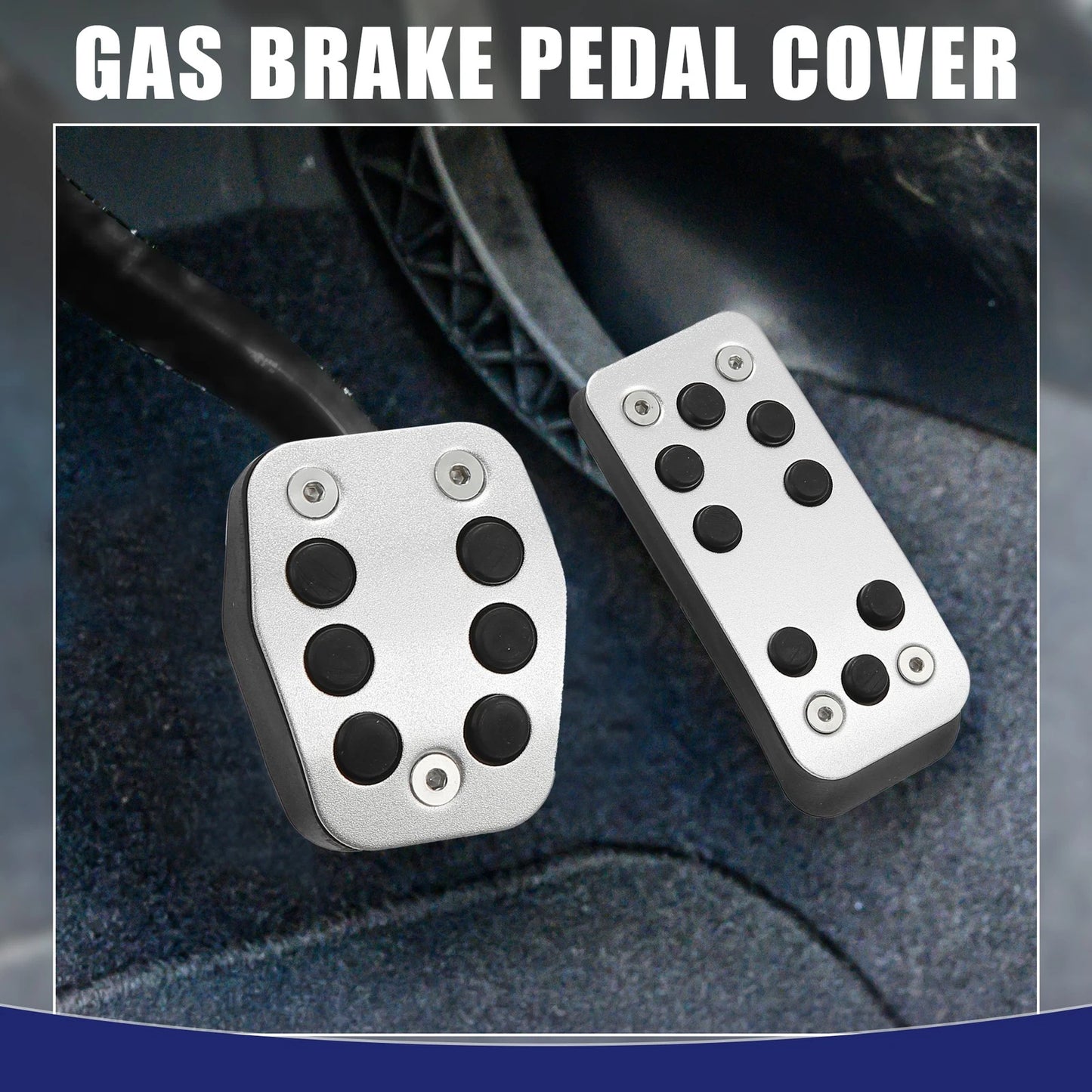 Accelerator & Brake Pedal Cover Set for Ford Focus (2014-2018)