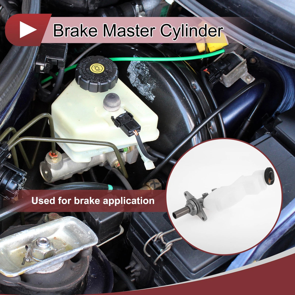 Brake Master Cylinder with Reservoir for Toyota Camry (2007–2011)