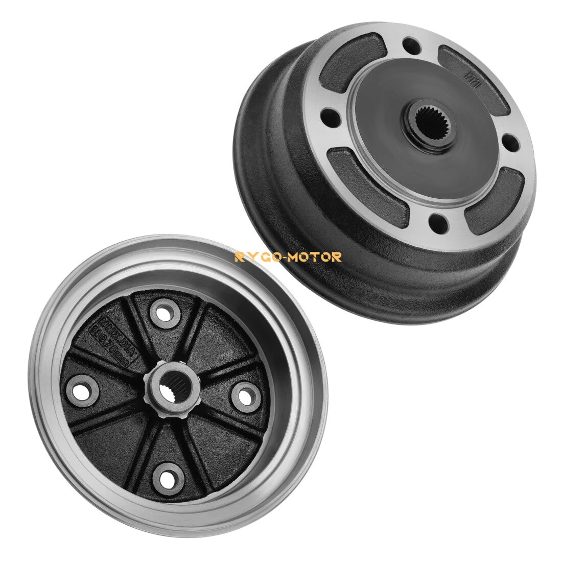 2 x Rear Brake Drum Shoes Seal for Kawasaki Mule
