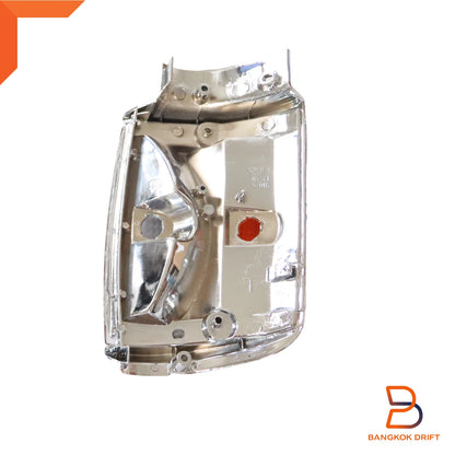 Left Side Repeater Light Lamp Chrome Rim for Toyota Hilux LN60 LN65 (2015-2020)