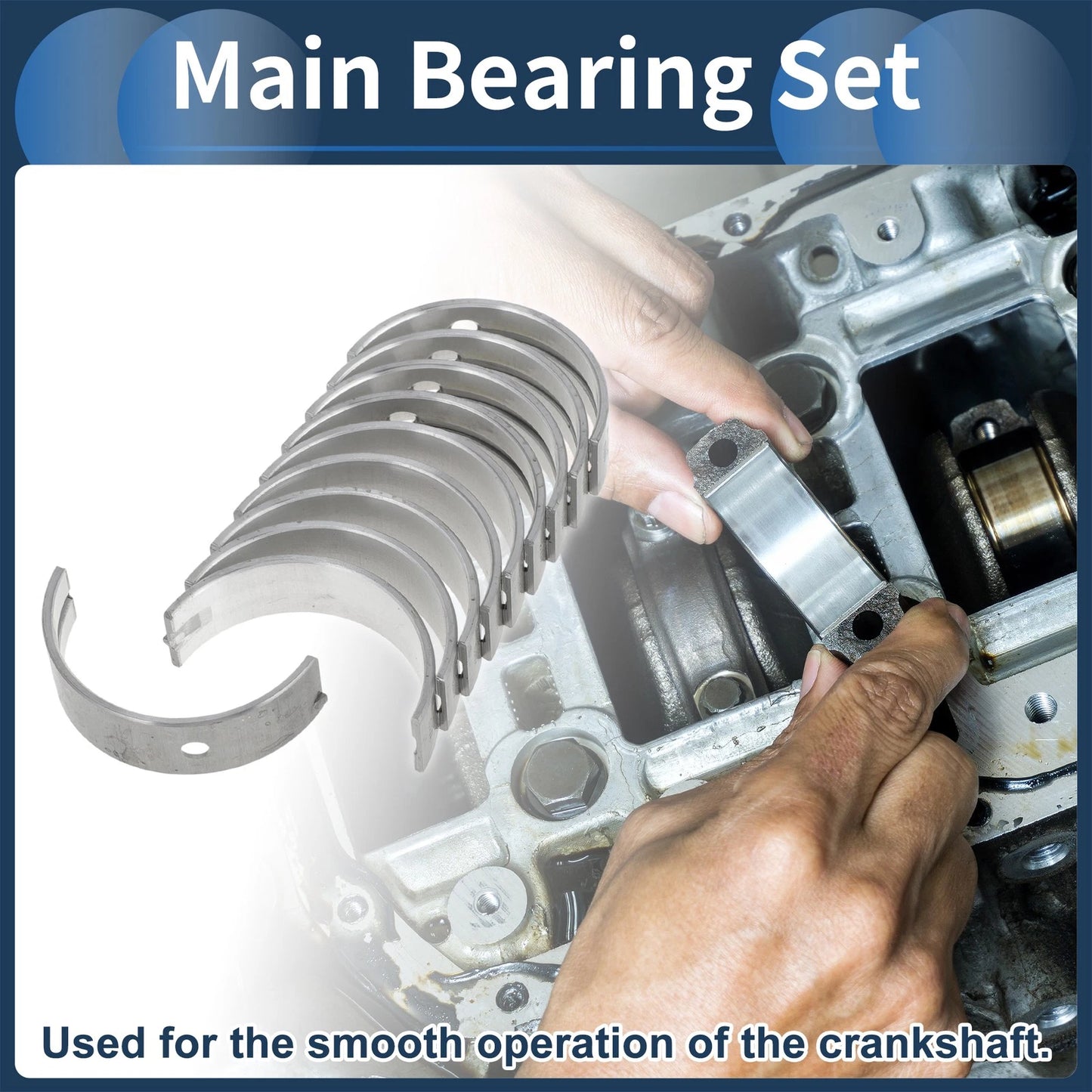 Main Bearing Set for Toyota Sprinter (1990-1999)