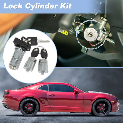 Ignition Lock Cylinder & Door Lock for Chevrolet Camaro