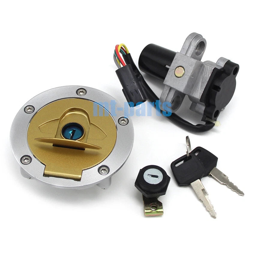 Ignition Key Switch & Fuel Tank Cap Lock Set for Ducati ST4 S, ST3 (2002-2007)