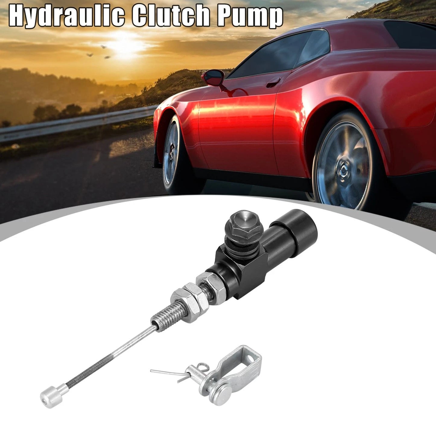 M10x1.25mm Hydraulic Clutch Master Cylinder Brake Pump for Motorcycle