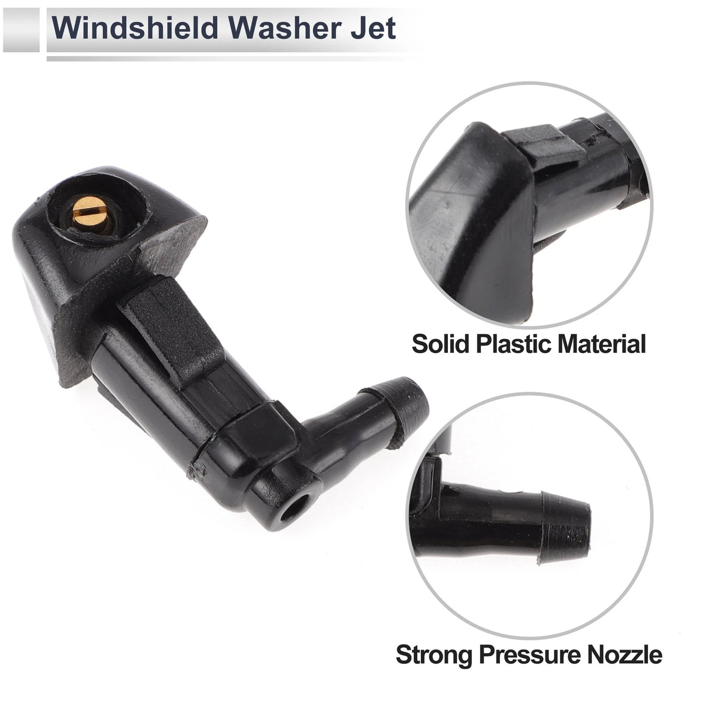 Washer Nozzle 6-Pcs Y Hose Connector for Honda