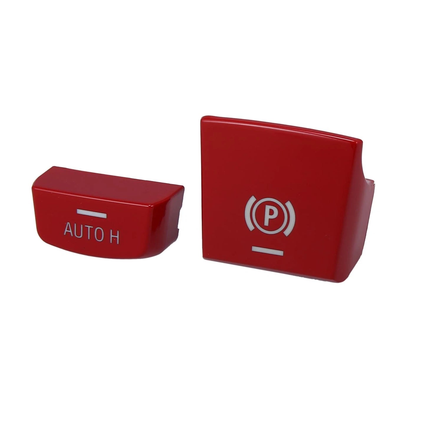 AUTO H Button Cover Set for BMW F01 F02 F10 F12 F07 (2010-2017) Red