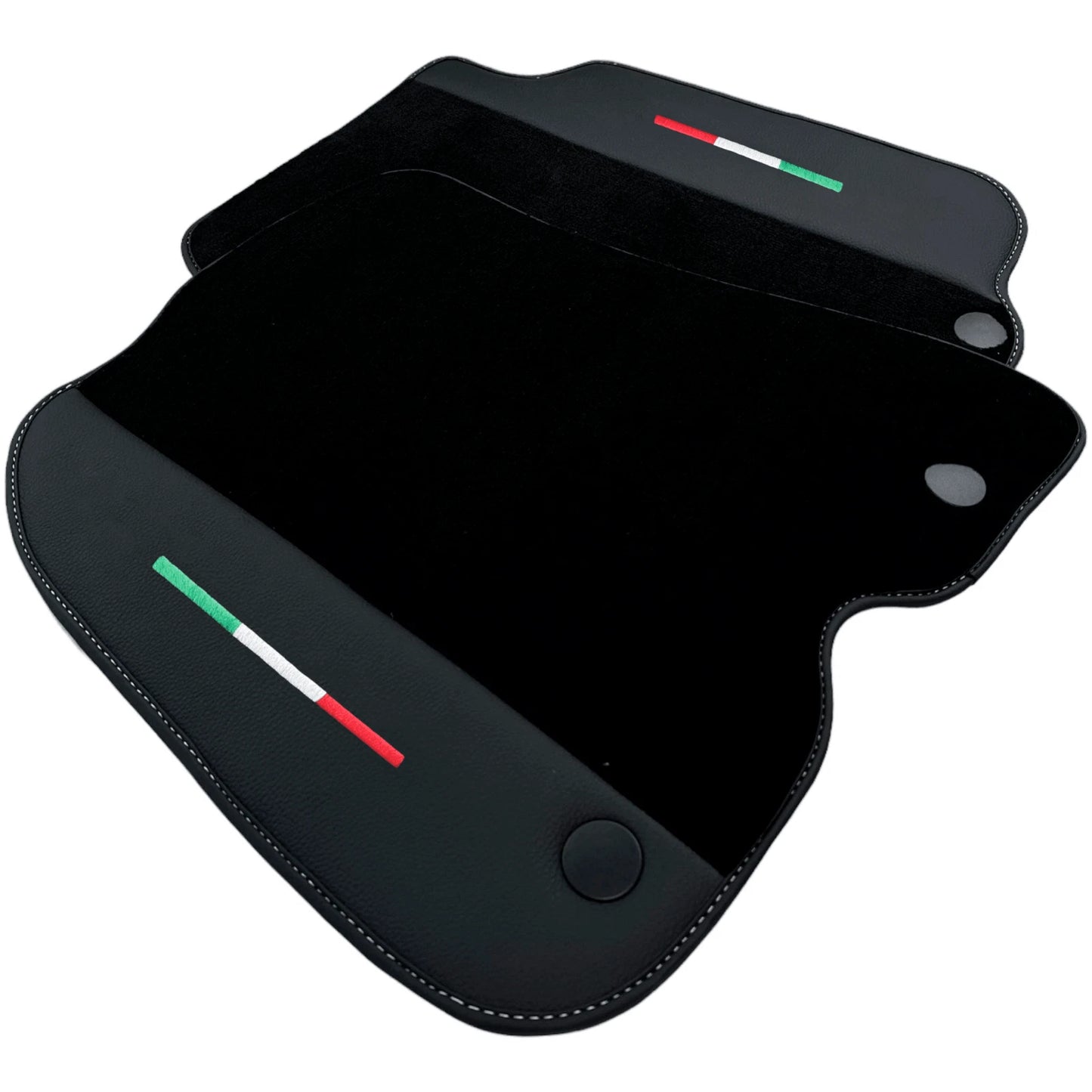AutoWin Car Mats for Ferrari F12 Berlinetta Leather Italian Edition