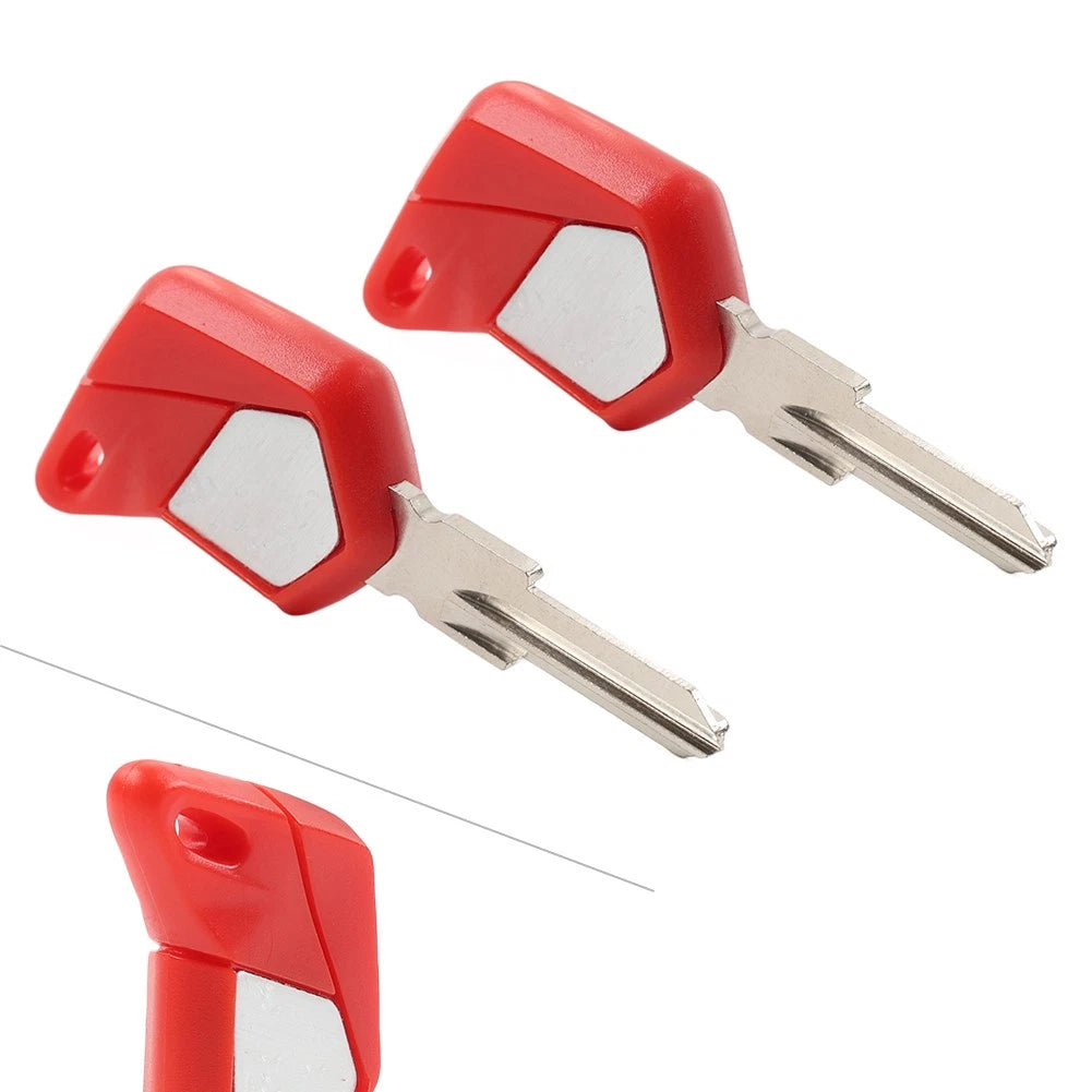 2 x Uncut Blade Blank Keys for MV Agusta F3 675 800, Brutale 675 800