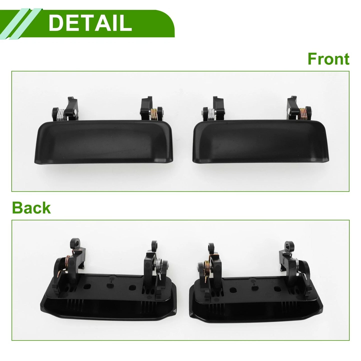 Exterior Door Handle 1 Pair for Ford Ranger (2001-2011)