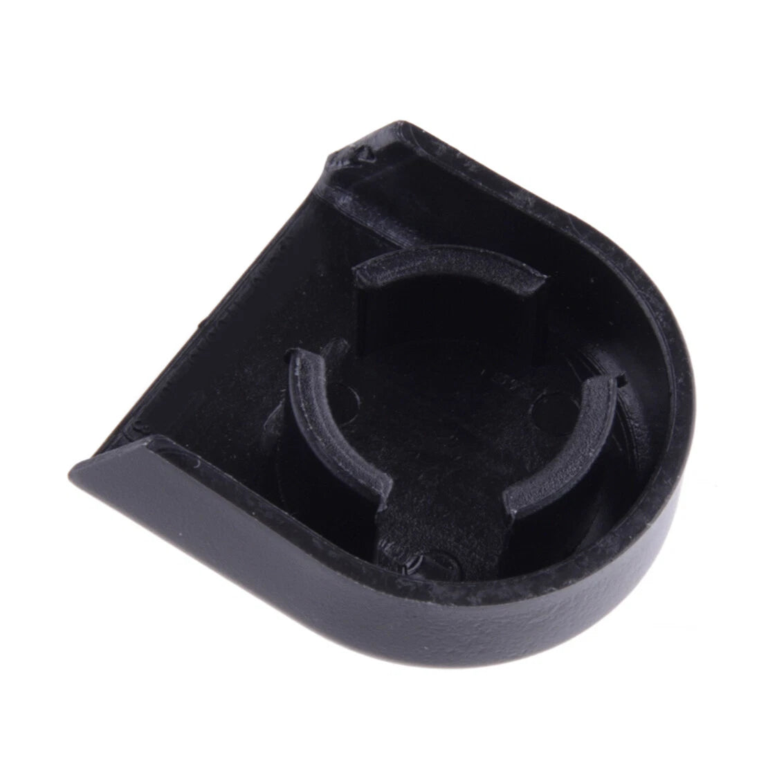 Black Front Windshield Wiper Arm Nut Cover Cap for Lincoln MKX (2007-2015)