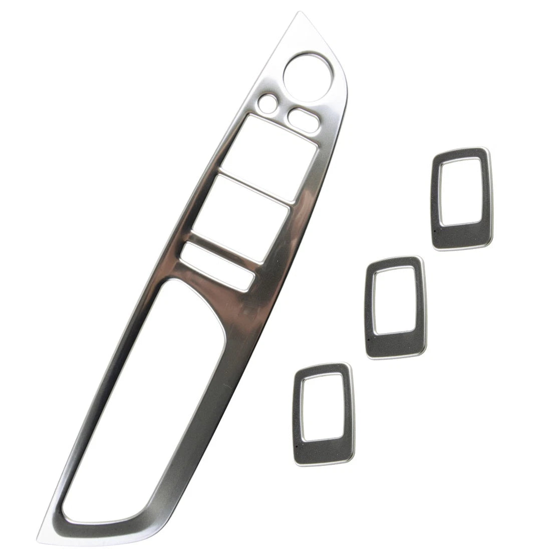 Stainless Steel Window Switch Cover Trim for BMW X5 E70, X6 E71 (2007-2014)