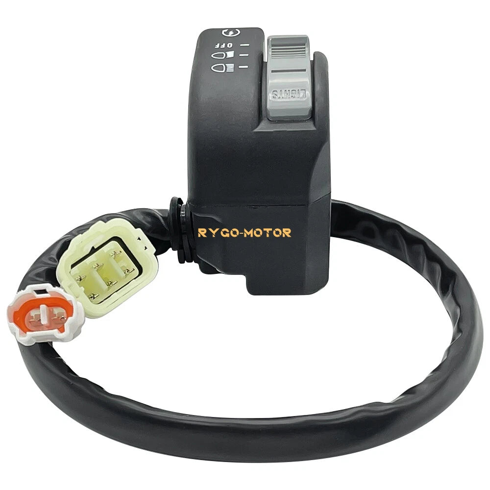 Handlebar Switch Start Kill Headlight for Yamaha Grizzly 700 YFM700 (2007–2008)