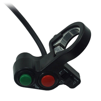 3 x 7/8" Handlebar Horn Turn Signal Light Switch for Motorcycle ATV E-bike