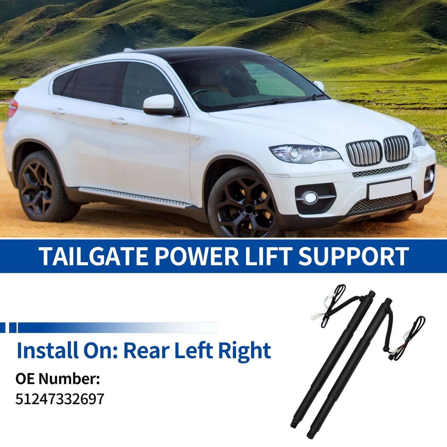 Tailgate Power Lift Support for BMW X6 M E71 (2007-2014)