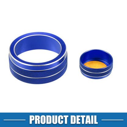 Center Console Multimedia Button Cover for Infiniti Q50 Blue