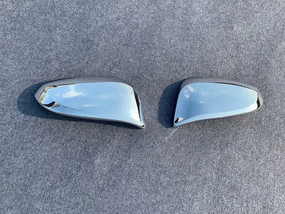 Chrome Rearview Side Mirror Cover Trim for Toyota Harrier Venza (2020-2024)