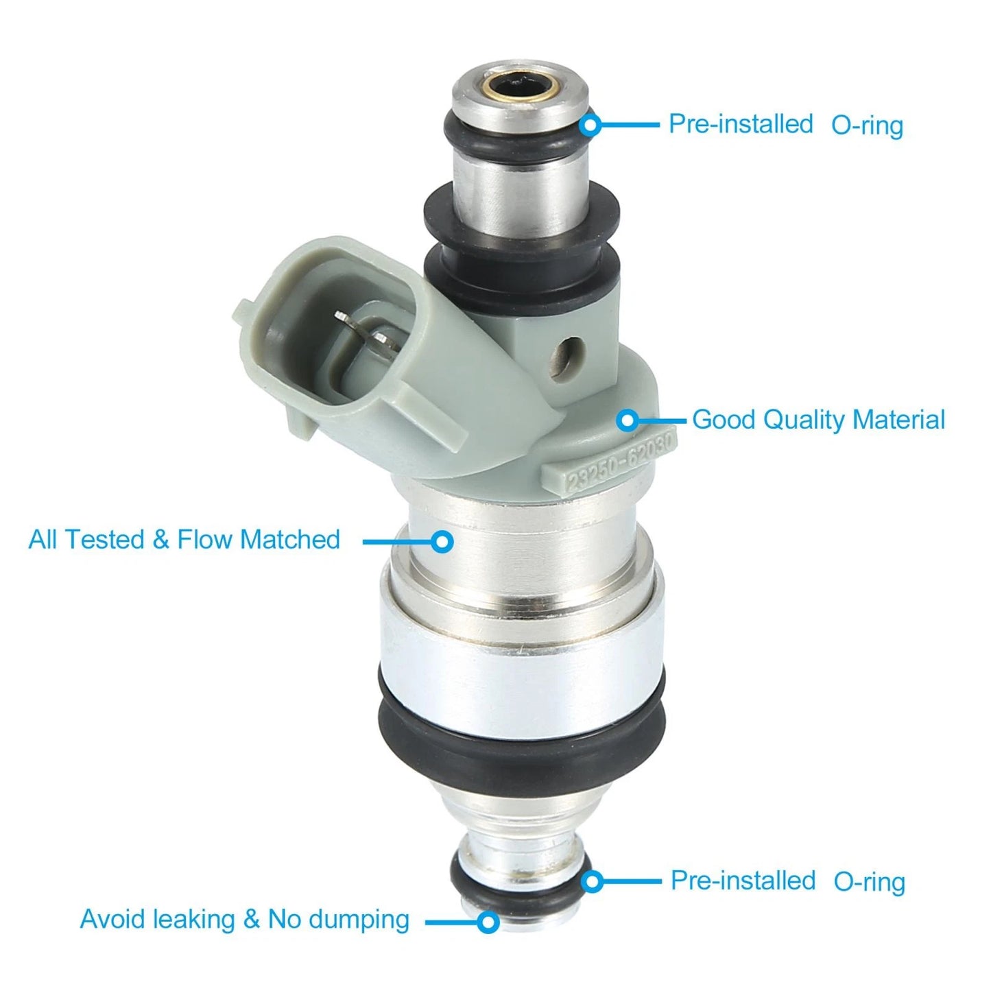 6 Fuel Injector Nozzle for Toyota Tacoma, Lexus ES300 Camry
