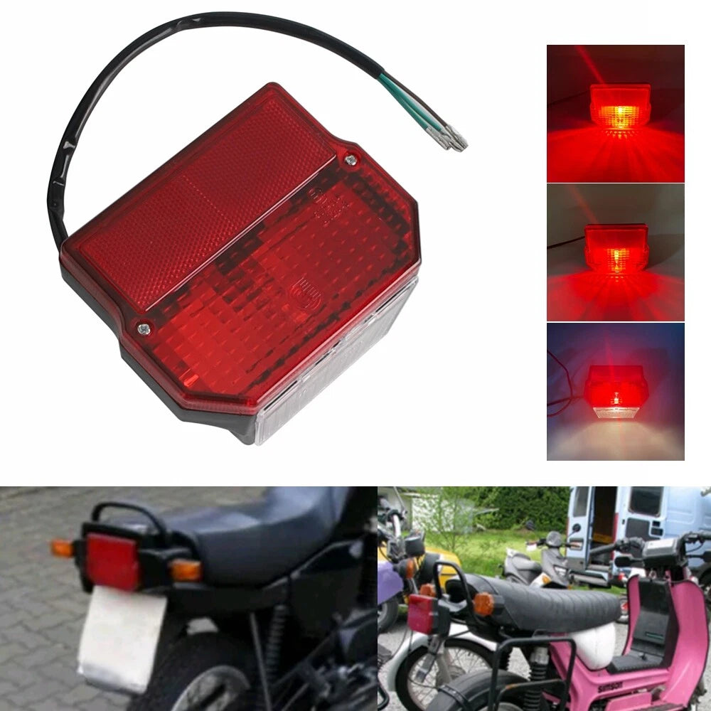 LED Taillight License Plate Light for Suzuki MZ ETZ 150 250 TS125 250 (1980-1990)