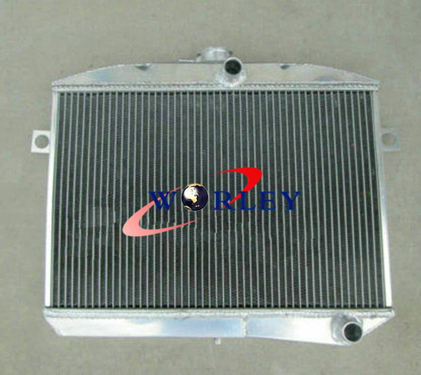 Aluminum Radiator + Fan for Volvo Amazon P1800 B18 B20 (1959-1970)