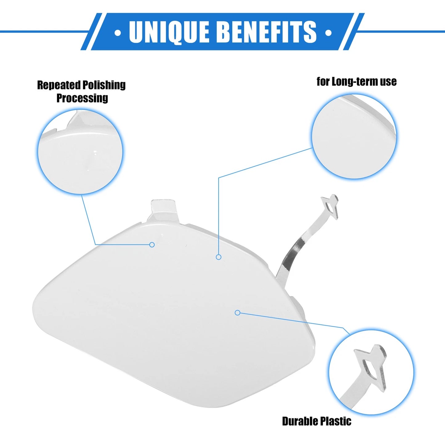 Front Right Tow Hook Cover for BMW X1 XDrive28i (2013-2015)