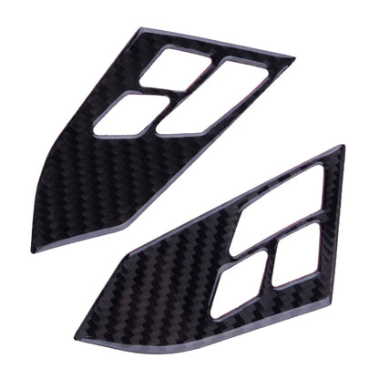 Carbon Fiber Steering Wheel Button Cover for BMW 5 Series E60 E61 (2005-2010)