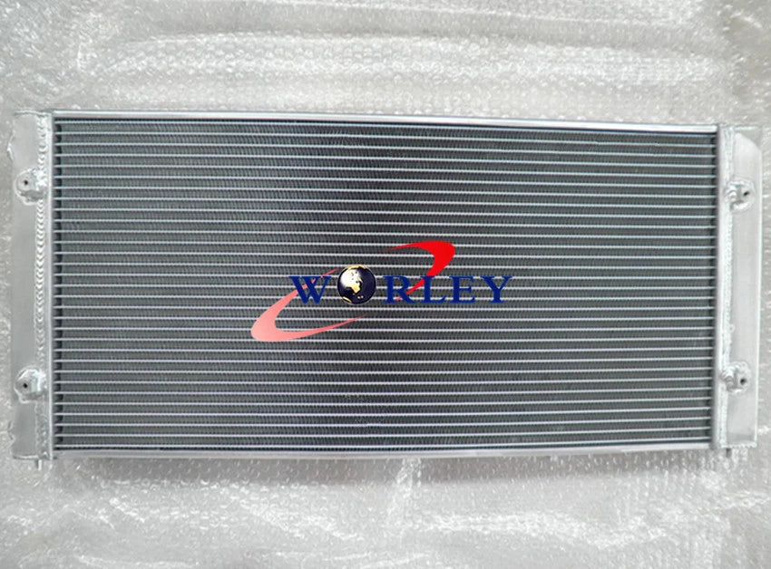 2 Row Aluminum Radiator & Fans for VW Golf MK3 1993-1999