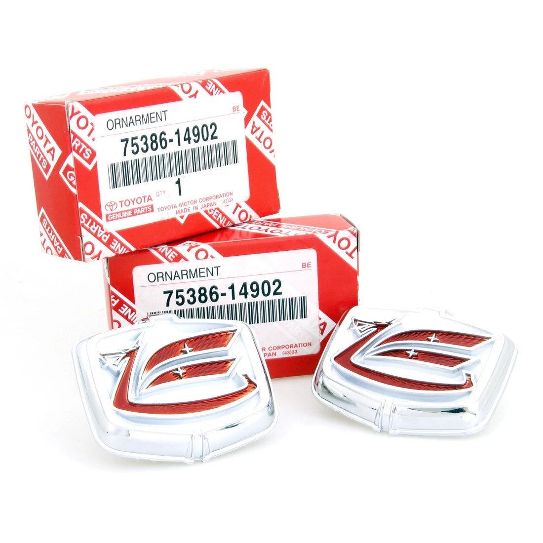 x2 Emblem Dragon JDM for Toyota Celica 1970-1977