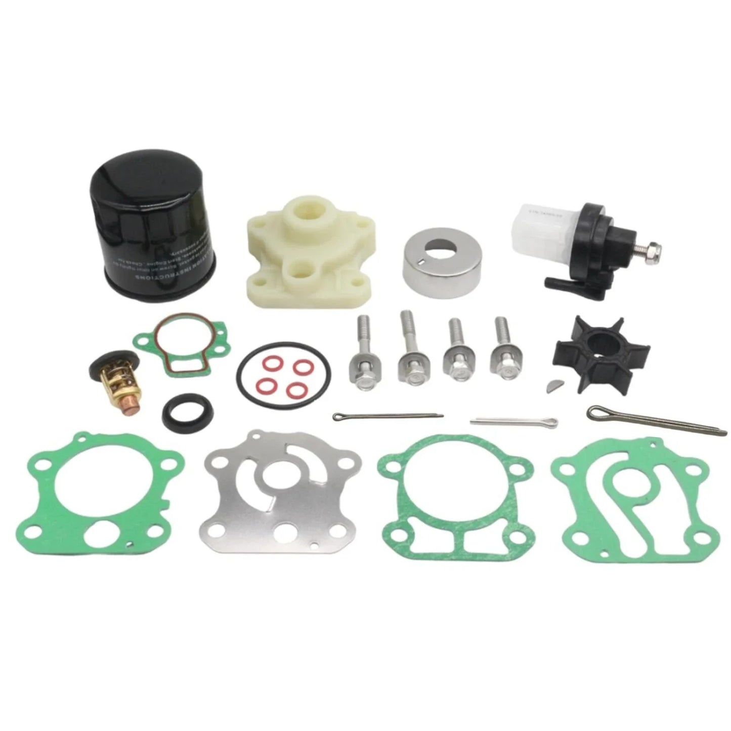 Outboard Maintenance Kit for Yamaha 4-Stroke FT50C/FT60B w/ Thermostat & Filter