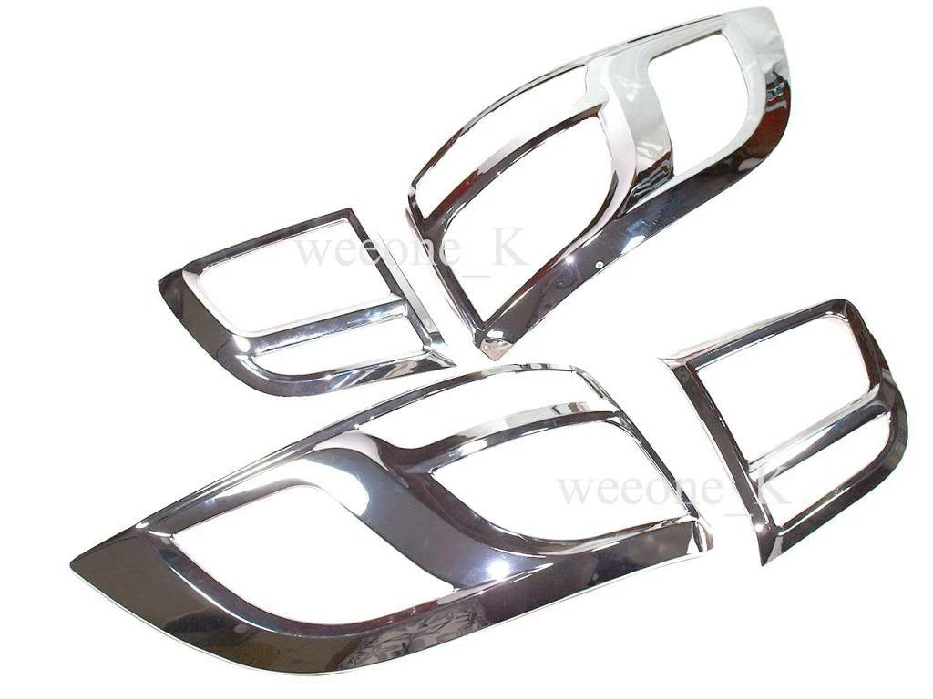 Chrome Tail Light Covers for Chevrolet Trailblazer (2012-2015)