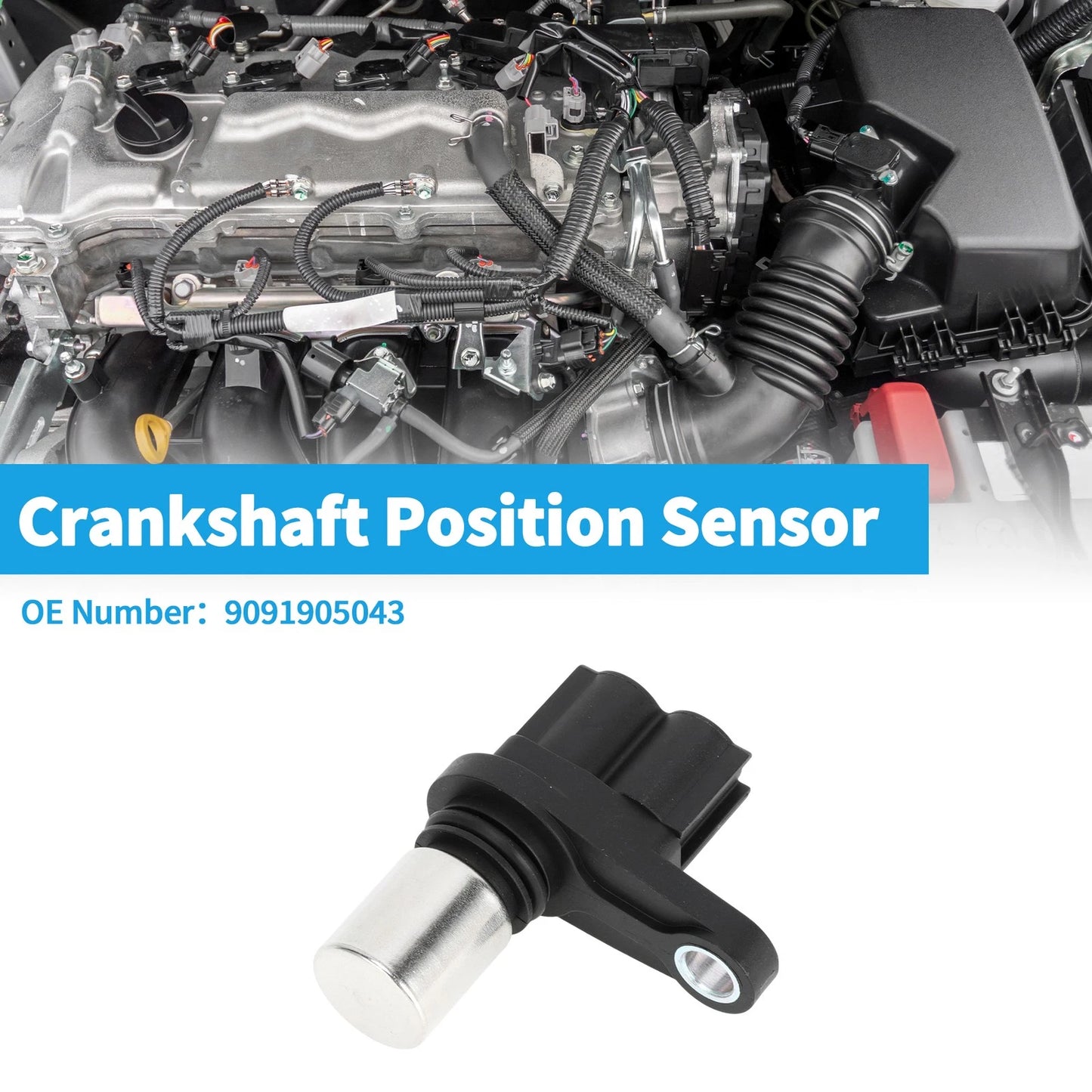 Crankshaft Position Sensor for TOYOTA Yaris 1.0 (1999–2005)