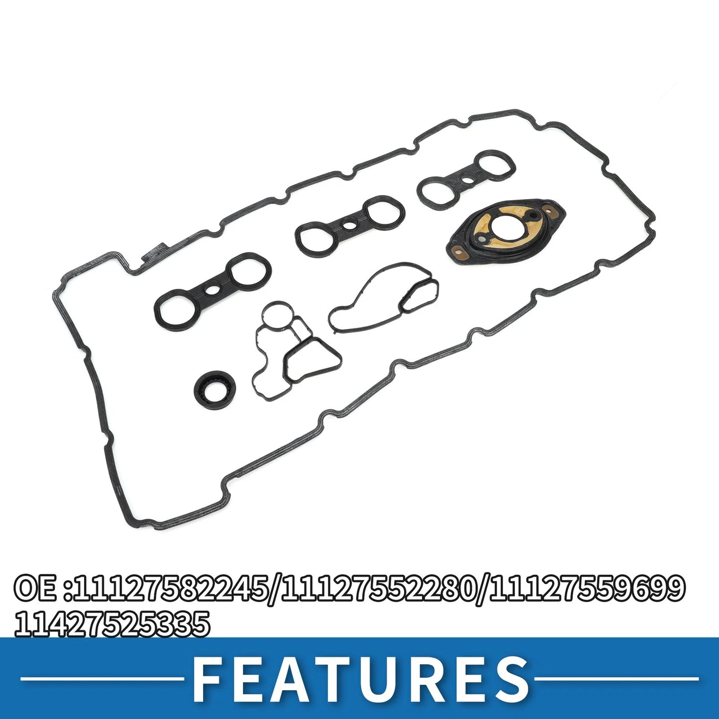 Valve Cover Gasket for BMW E82 128i (2008-2013) - 1 Set