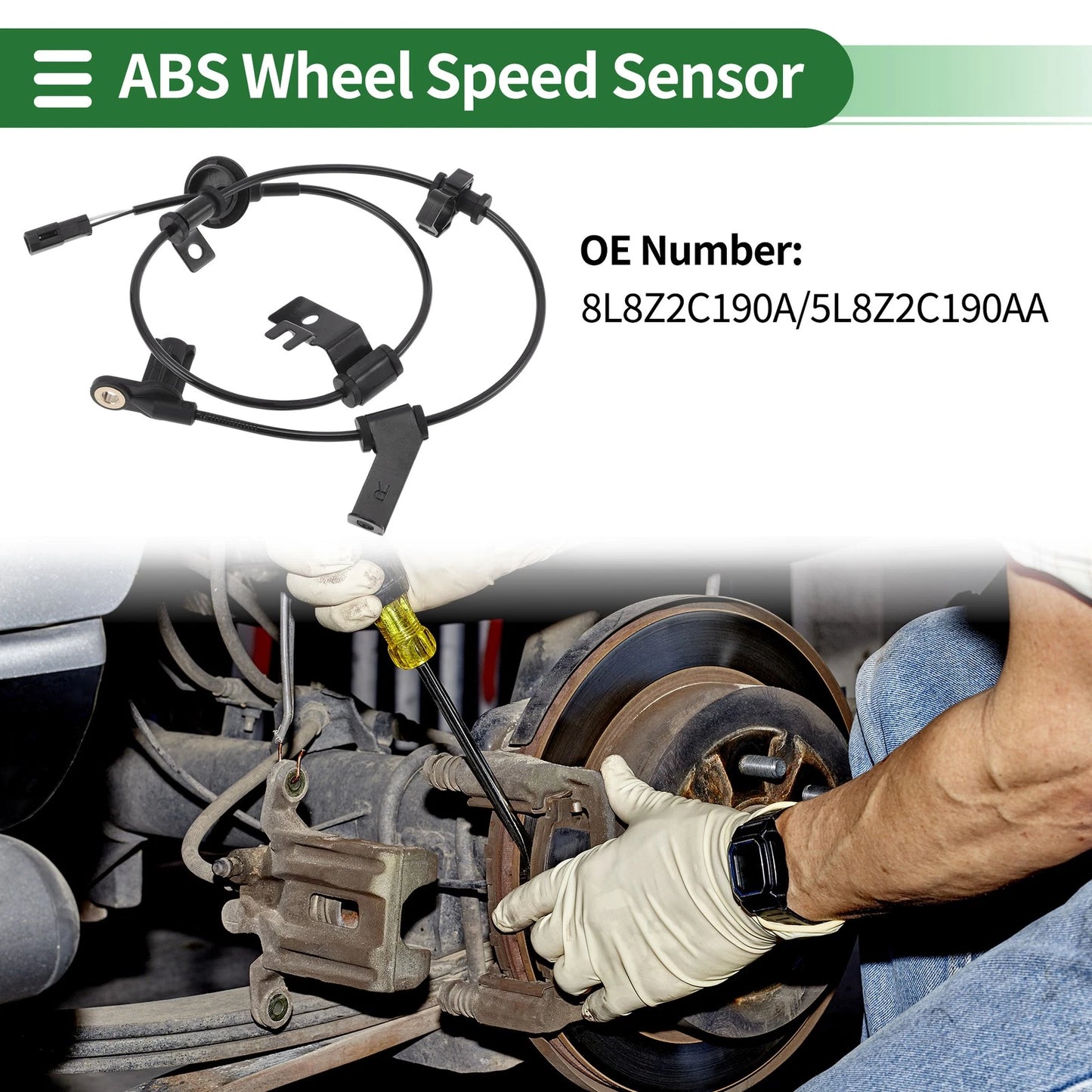 ABS Wheel Speed Sensor for Ford Escape (2004-2008) Rear Right