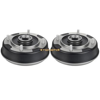 2x Rear Wheel Drums for Kawasaki Mule 500 KAF300/KAF300A/KAF300B (1991–1995)