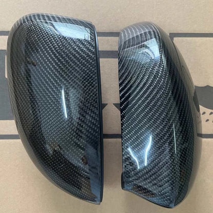REAL Carbon Fiber Side Mirror Shell Cover Replace for Fiat 500 Abarth 2012-2019