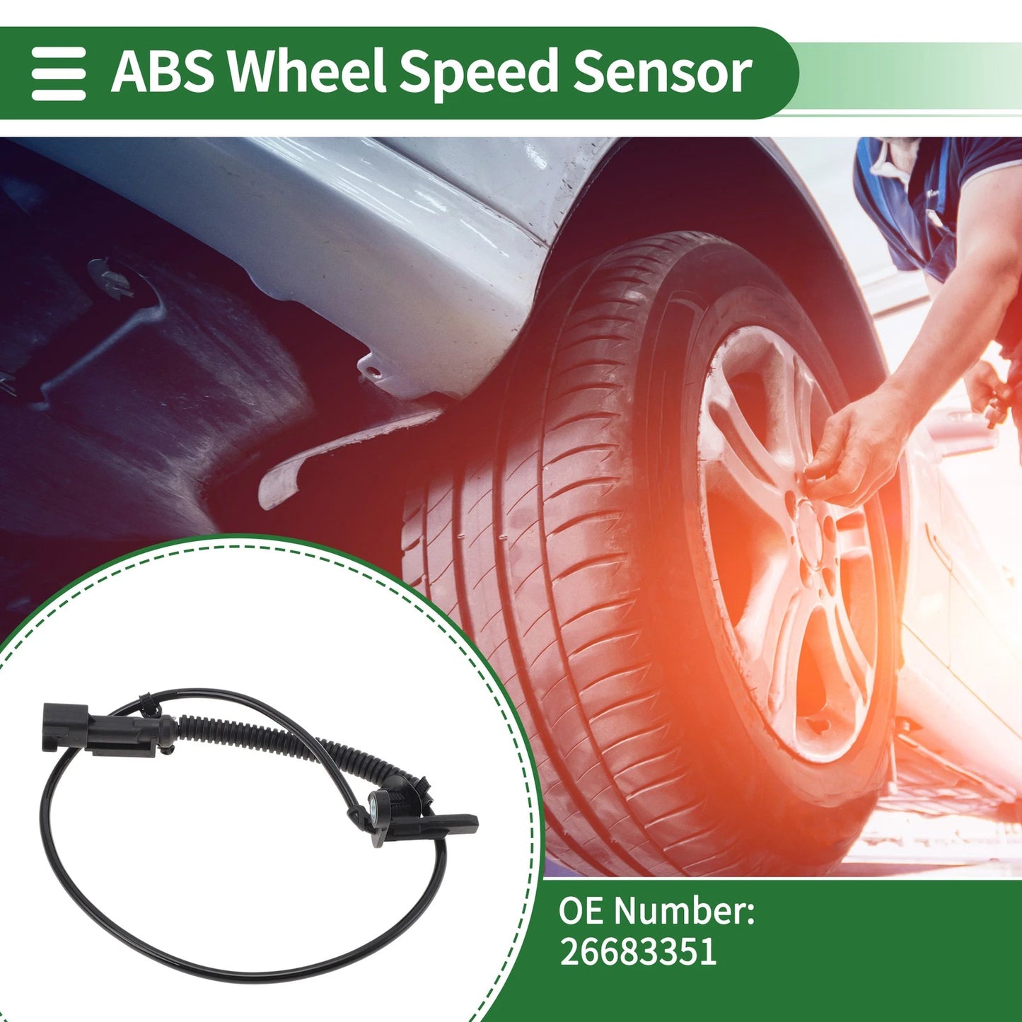 ABS Wheel Speed Sensor for Buick Gl8 (2017–2017)