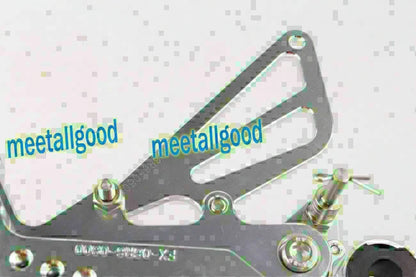 CNC Racing Footpeg for Yamaha YZF R6 2006-2010 - Silver Anodized Rearset